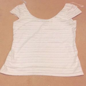 Ann Taylor Size MP, white cotton